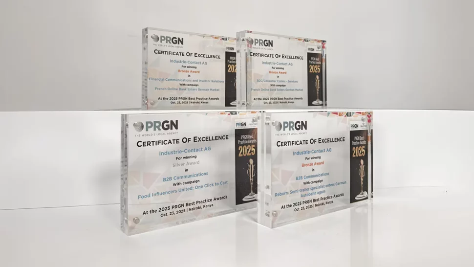 Industrie-Contact, PRGN Awards 2025