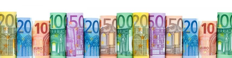 Honorare in der PR-Branche - Euro-Scheine