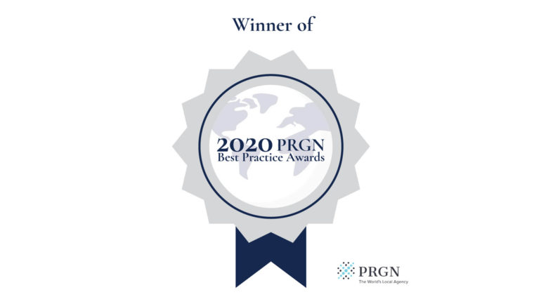 PRGN Best Practice Award 2020 - Winner